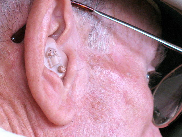 hearing aid close-up