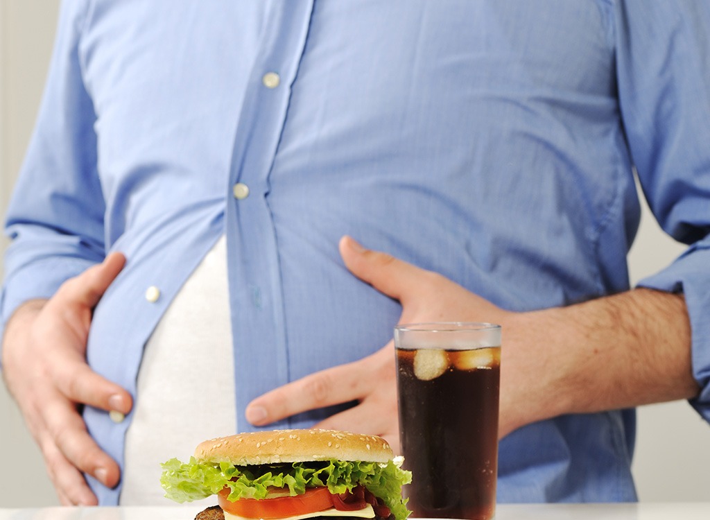 Junk Food And Big Fat Stomach